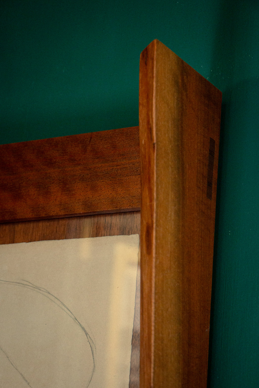 Very Beautiful and Rare Frame signed George Nakashima, 1960