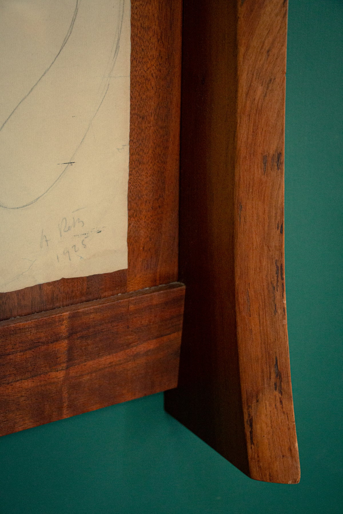 Very Beautiful and Rare Frame signed George Nakashima, 1960