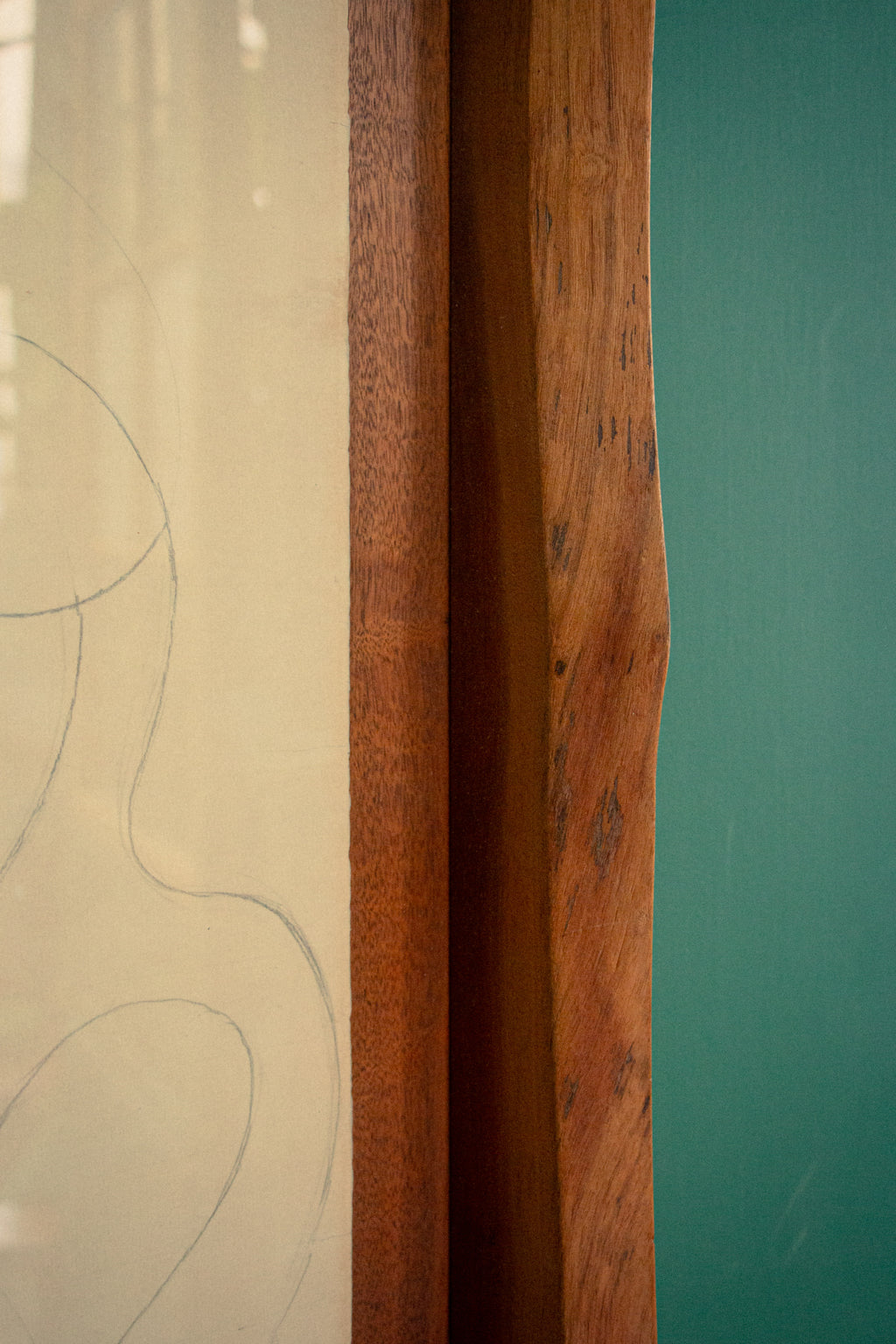 Very Beautiful and Rare Frame signed George Nakashima, 1960