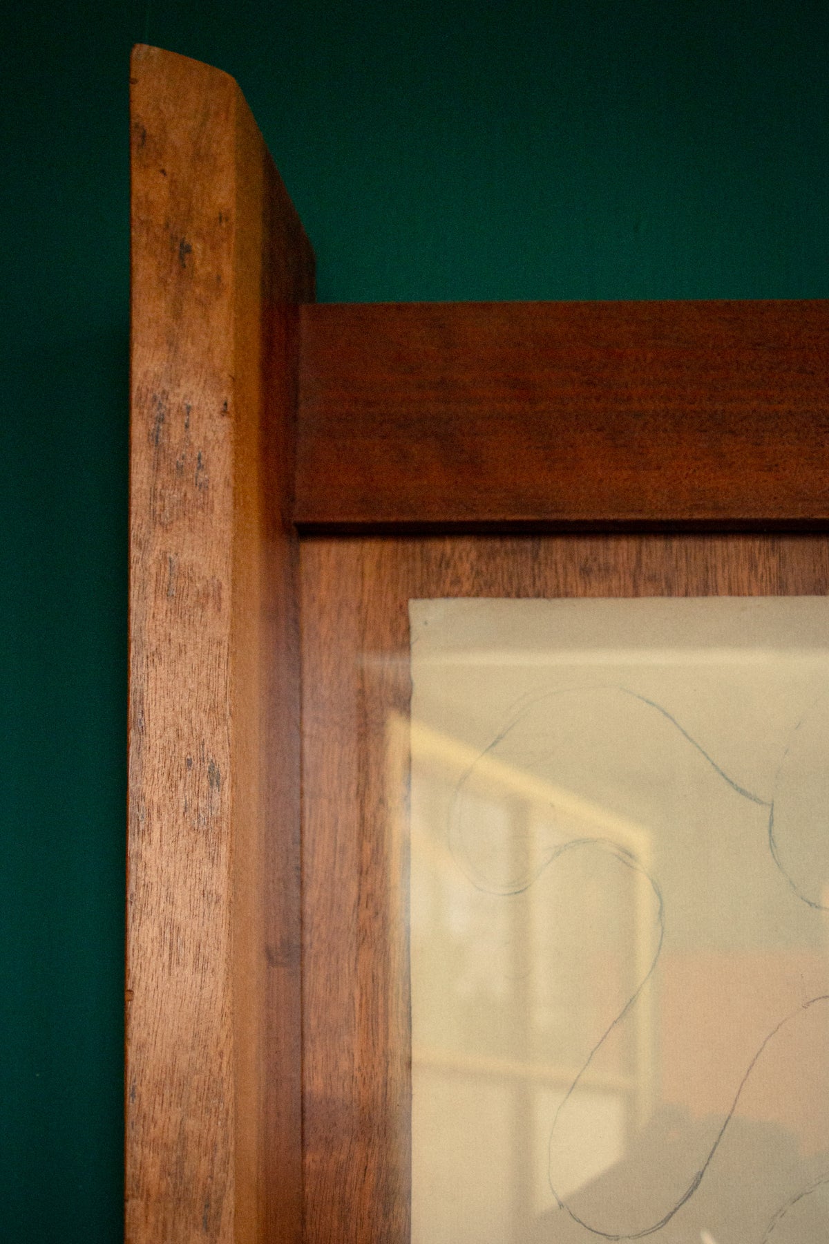Very Beautiful and Rare Frame signed George Nakashima, 1960