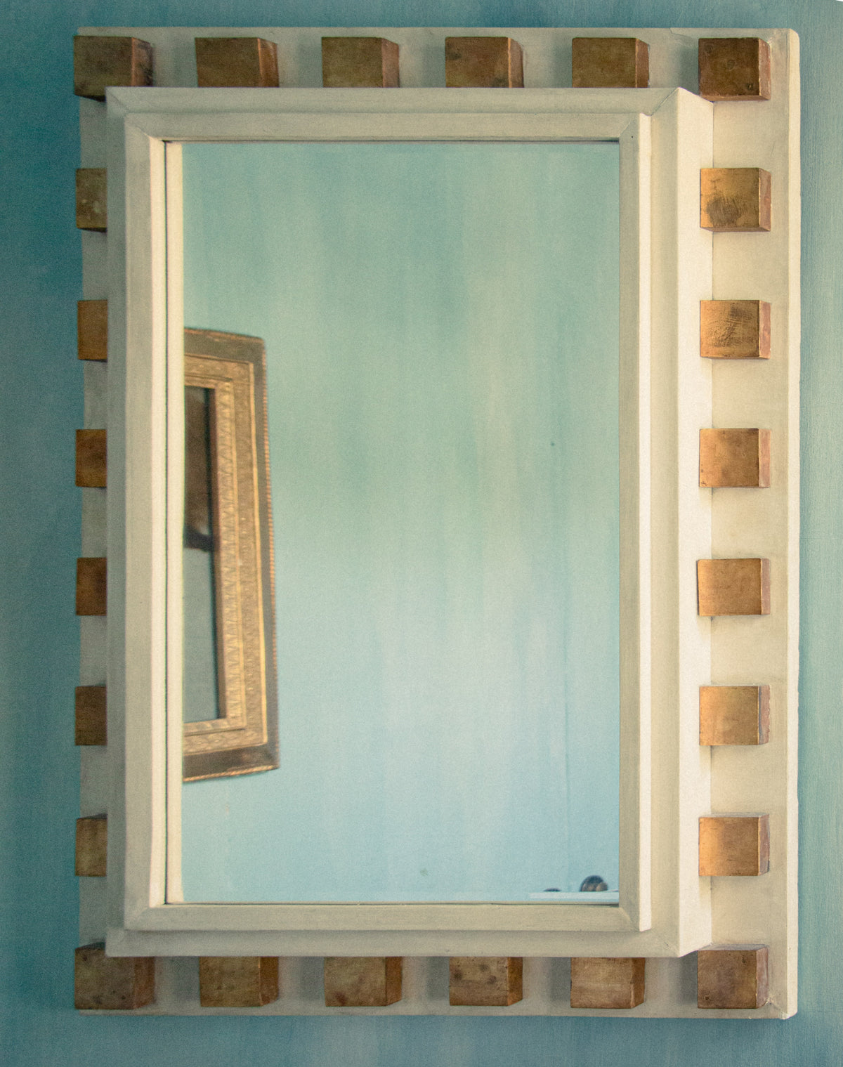 Magnificent 1940s mirror, a unique piece with its original mirror.