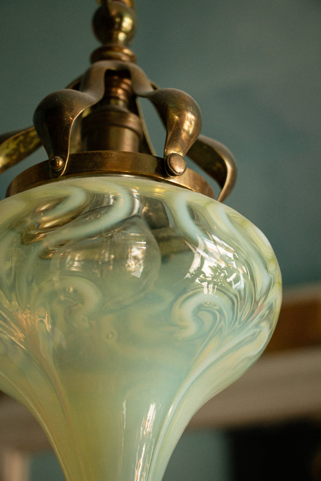 Rare important William Arthur Smith Benson Chandelier, 19th century
