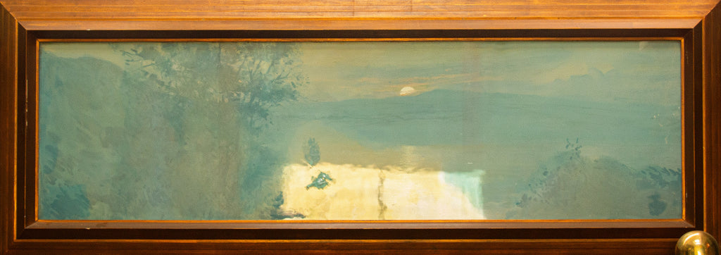 Very Beautiful Large 19th Century Watercolour, Original