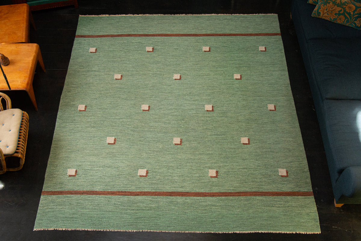 Beautiful 1930s Art Deco rug, unique piece, anonymous, Sweden