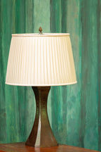Art Deco enamel lamp, 1920