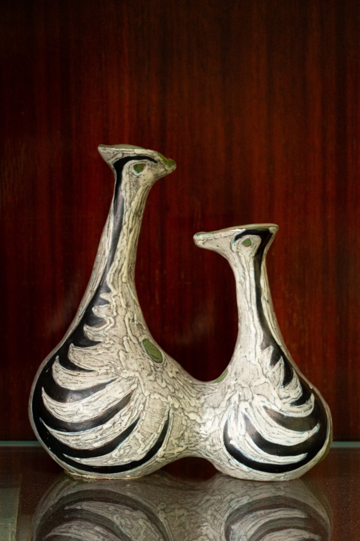 Two very original ceramic vases, 1940