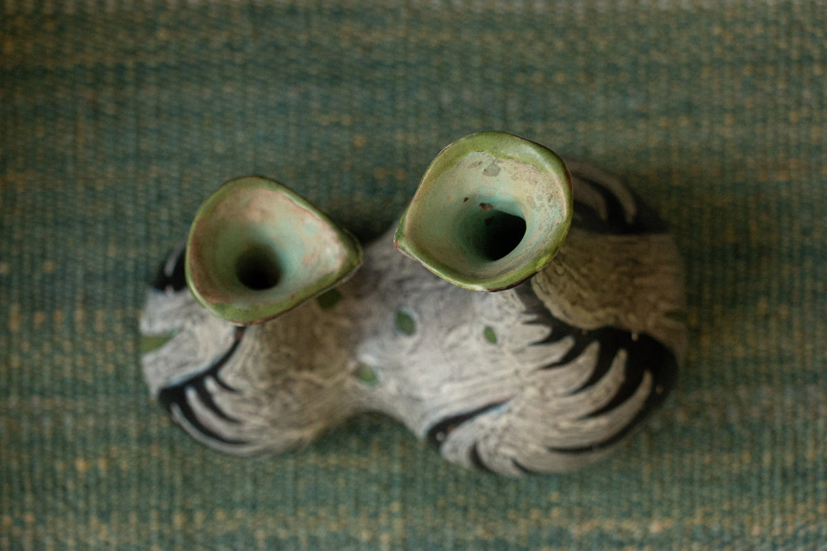 Two very original ceramic vases, 1940