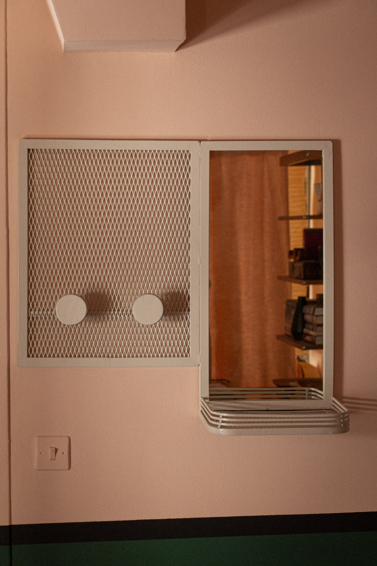 Mathieu Matégot 2-hook coat rack