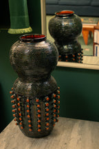 Very large anonymous Eastern European ceramic piece, 1910