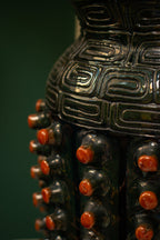 Very large anonymous Eastern European ceramic piece, 1910
