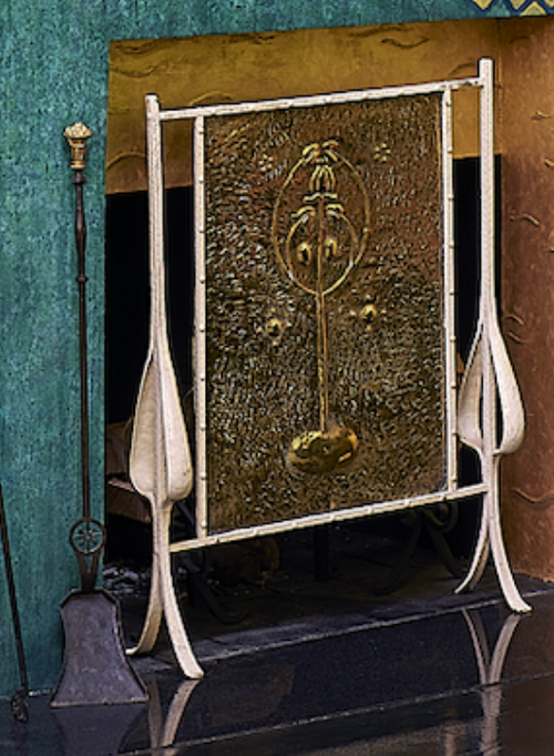 Arts and Craft Fire Screen